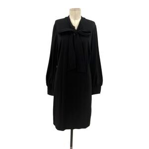 Boden Black Bow-Tie Dress